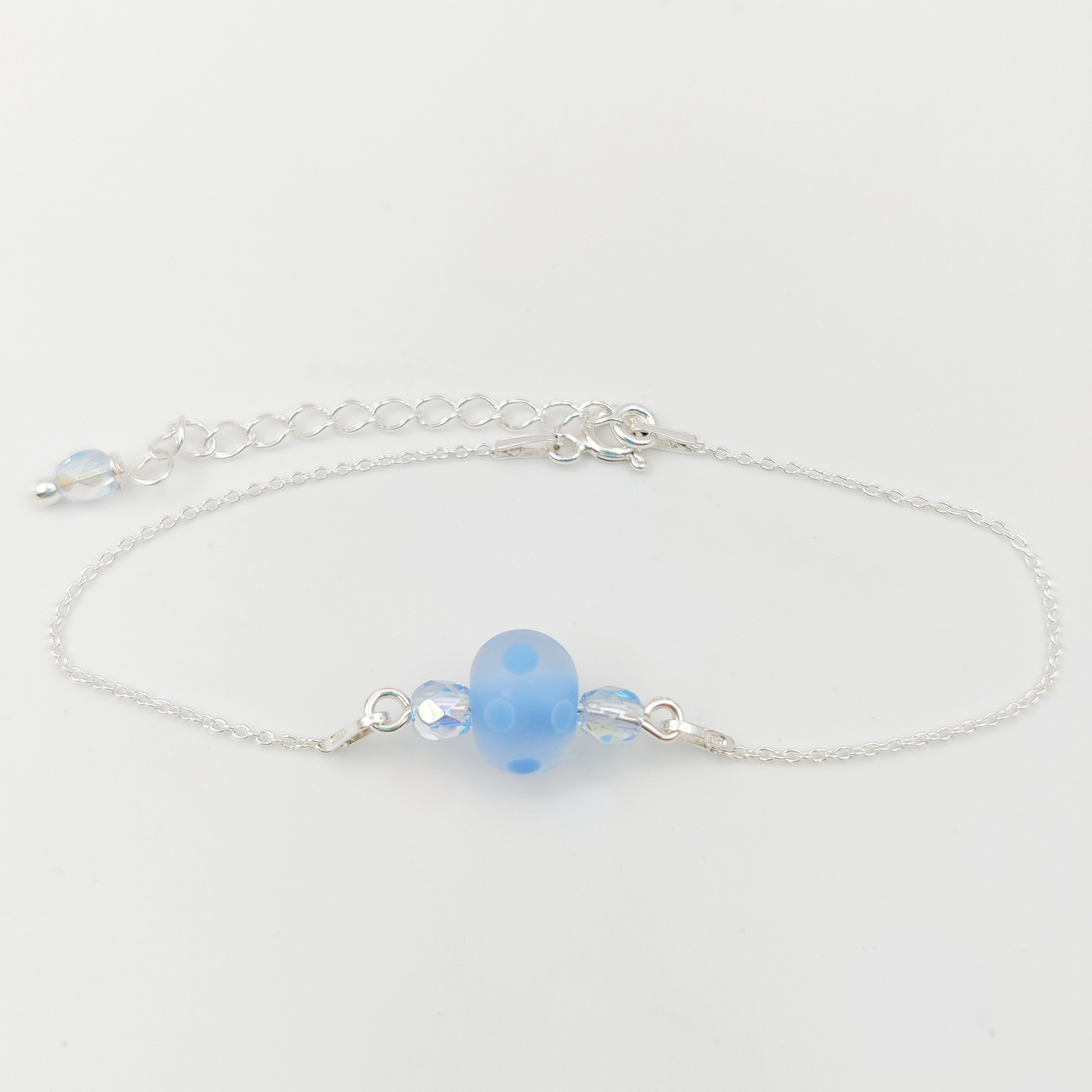 Bracelet 3 perles Bluet