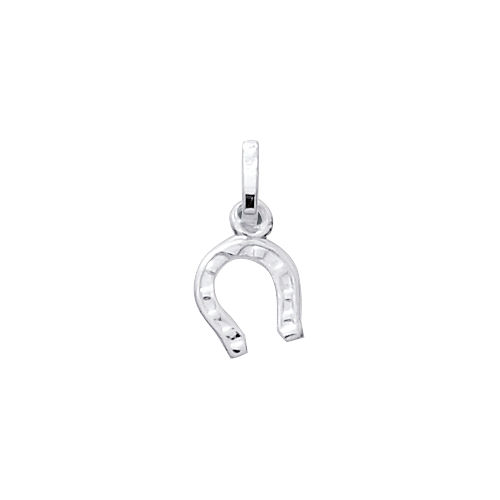 Pendentif étrier En Argent 925 – Porte-bonheur Avec Mousqueton, Idéal En Cadeau !