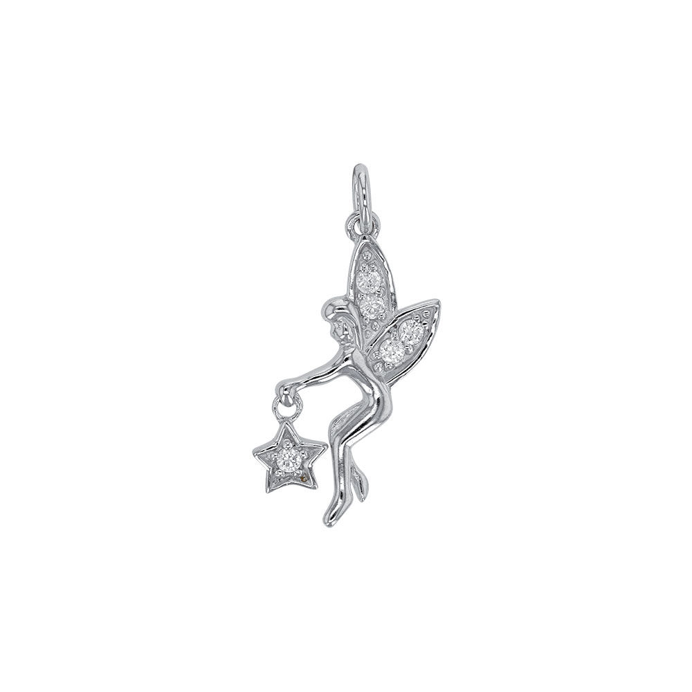 pendentif fée étoile oxydes argent 316263-L-1000p