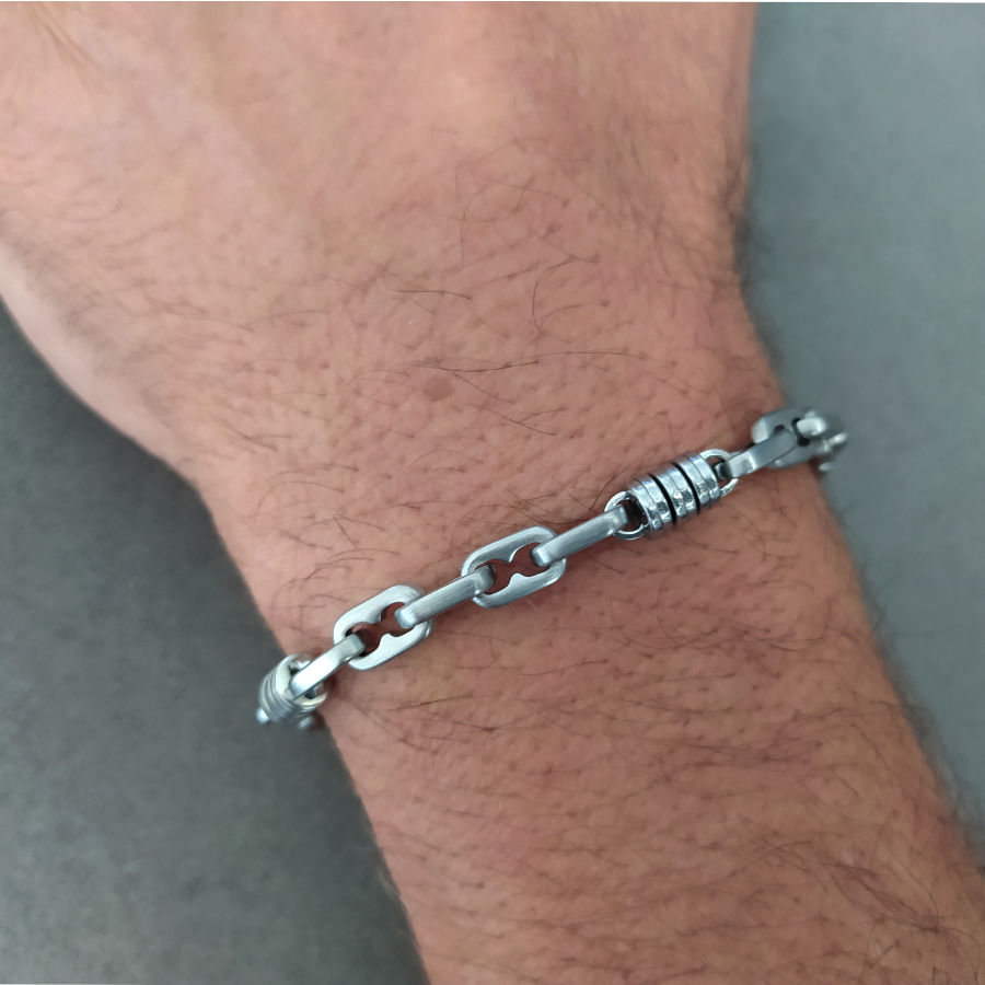 bracelet-homme-acier-401005b-MURAT