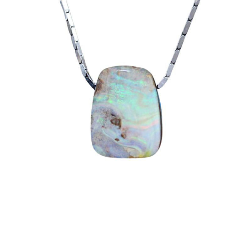 Collier Opale boulder-Australie-D