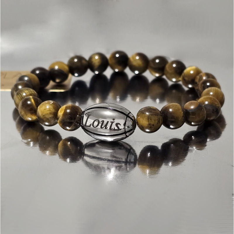 Bracelet-ballon-rugby-oeil-de-tigre-personnalisable-122527