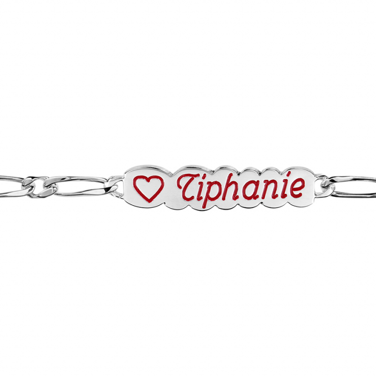 Gourmette-identite-enfant-Coeur-00196GD