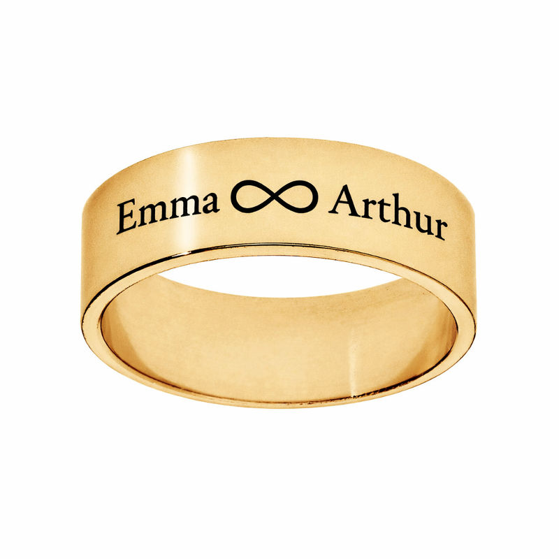 Alliance-vermeil-7-mm-gravée – personnalisation-extérieure-avec-émaillage-noir-86247