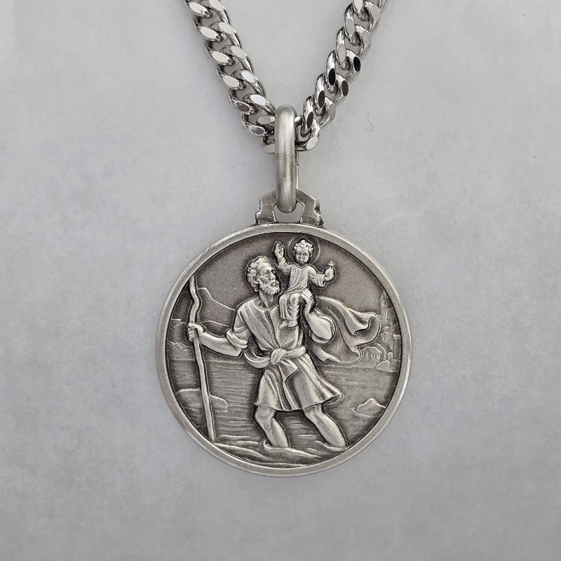 Medaille-Saint-Christophe-protecteur-argent-massif-bijouxpassion-072980