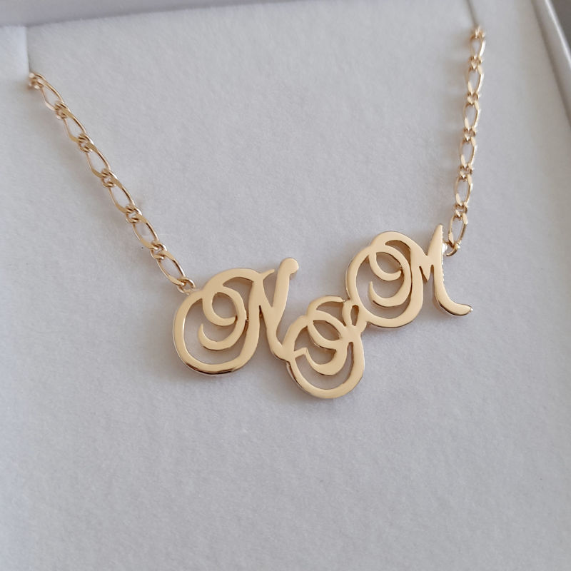 Collier-femme-personnalise-initiales-plaque-or-chaine-cheval-NSM-94646