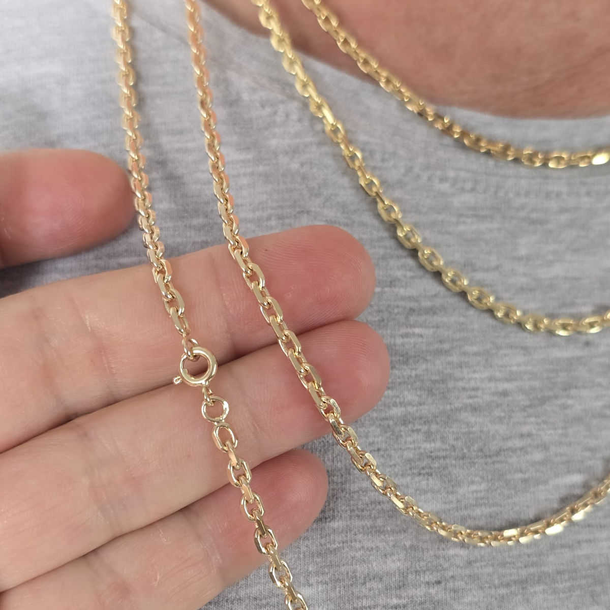chaine-forcat-diamantee-plaque-or-homme-3.2-mm-101204c