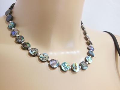 collier,abalone,nacre,paua,nouvelle,zelande,bijoux,DASQUE,
