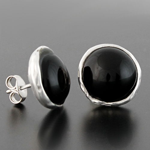 Pierres onyx et argent BOP-H