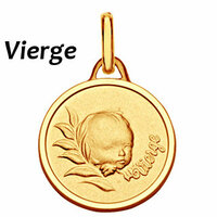 Broche De Baptême Plaqué Or Avec Inscription Bébé - Occasion