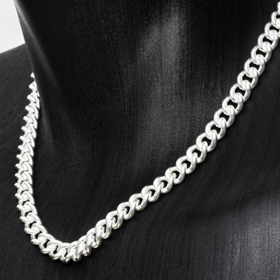 Lotus Style Collier Homme Acier Maille Gourmette LS1938-1//1