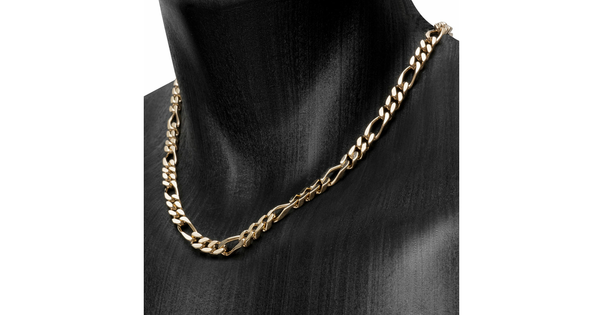 Chaîne Collier Plaque Or 18K - Longueur 46cm (modèle #70), Occasion
