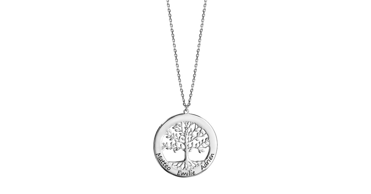 Pendentif Feuille De Ginkgo Argent 925 Rhodié - Bijou Élégant Pour Femme Avec Chaîne