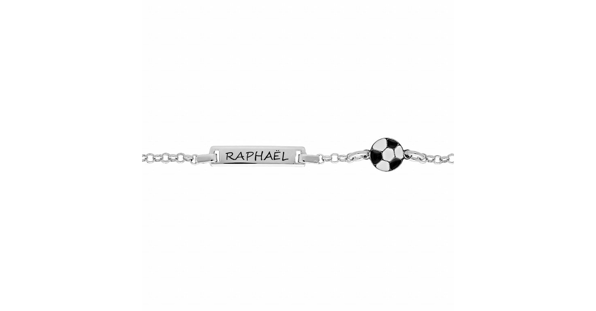 Pendentif Ballon De Football En Argent 925 Rhodié - Chaîne Optionnelle - Neuf Avec étiquettes - Mixte