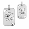 Pendentif-Poissons-argent