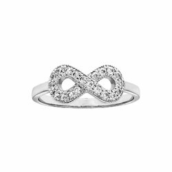 Bague Argent Massif 925/000 - Design Ajouré Large - Tailles 50 à 60 - Bijouxia - Neuve étiquetée