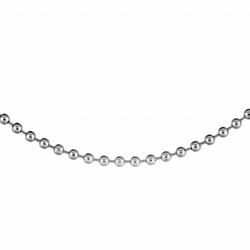 Chaîne Boules Fantaisie Filon Paris - 45 Cm, 8 Mm - Plaqué Or Jaune - NEUVE Avec étiquettes