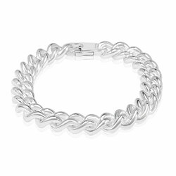 Bracelet En Argent (?) - Diamètre ~7 Cm - Poids 95g - Occasion