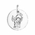 pendentif ange médaille gravure argent baptême-071836-1200p