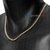 Collier-homme-marine-5-mm-plate-plaque-or-101185c