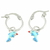 boucles dauphins créoles argent 3131307-L-500p