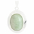 Joli pendentif Jade ovale