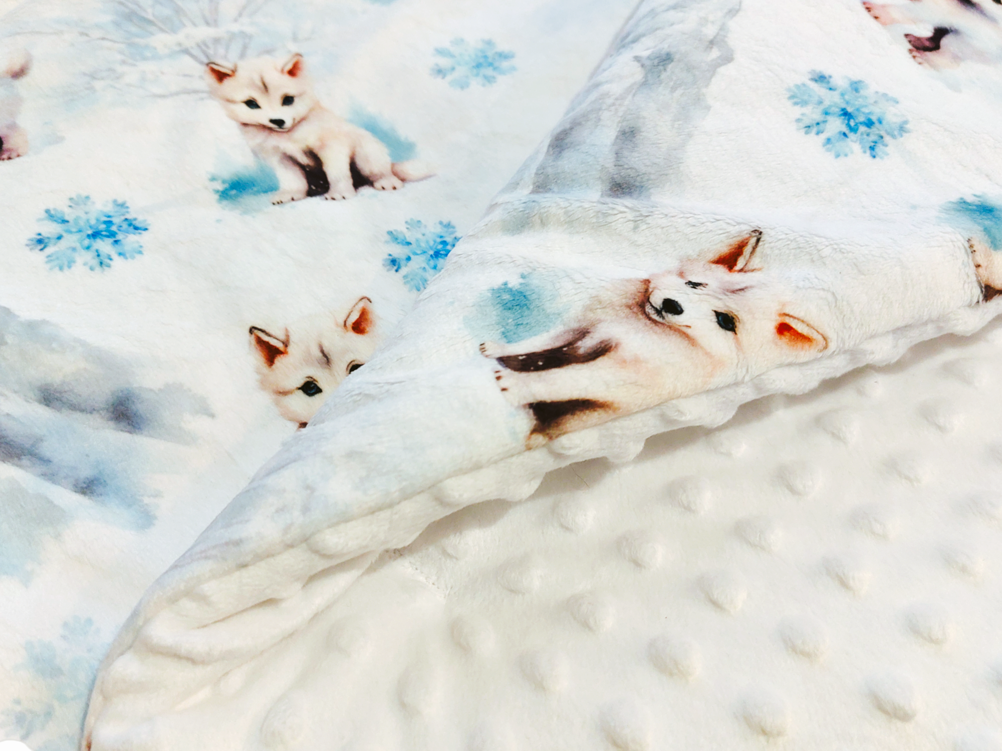 couverture polaire chat