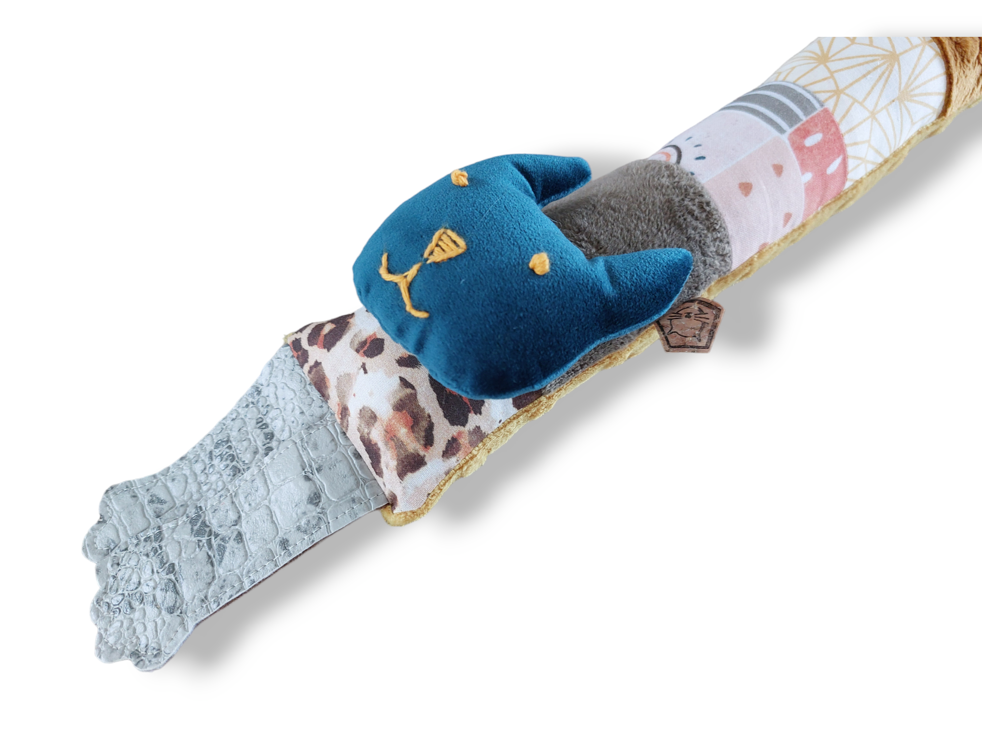 Lot De 5 Jouets Pour Chat Avec Cataire - Peluches Souris, Poisson, Dinosaure - Stimule Jeu Et Chasse - Pour Chats D'Intérieur