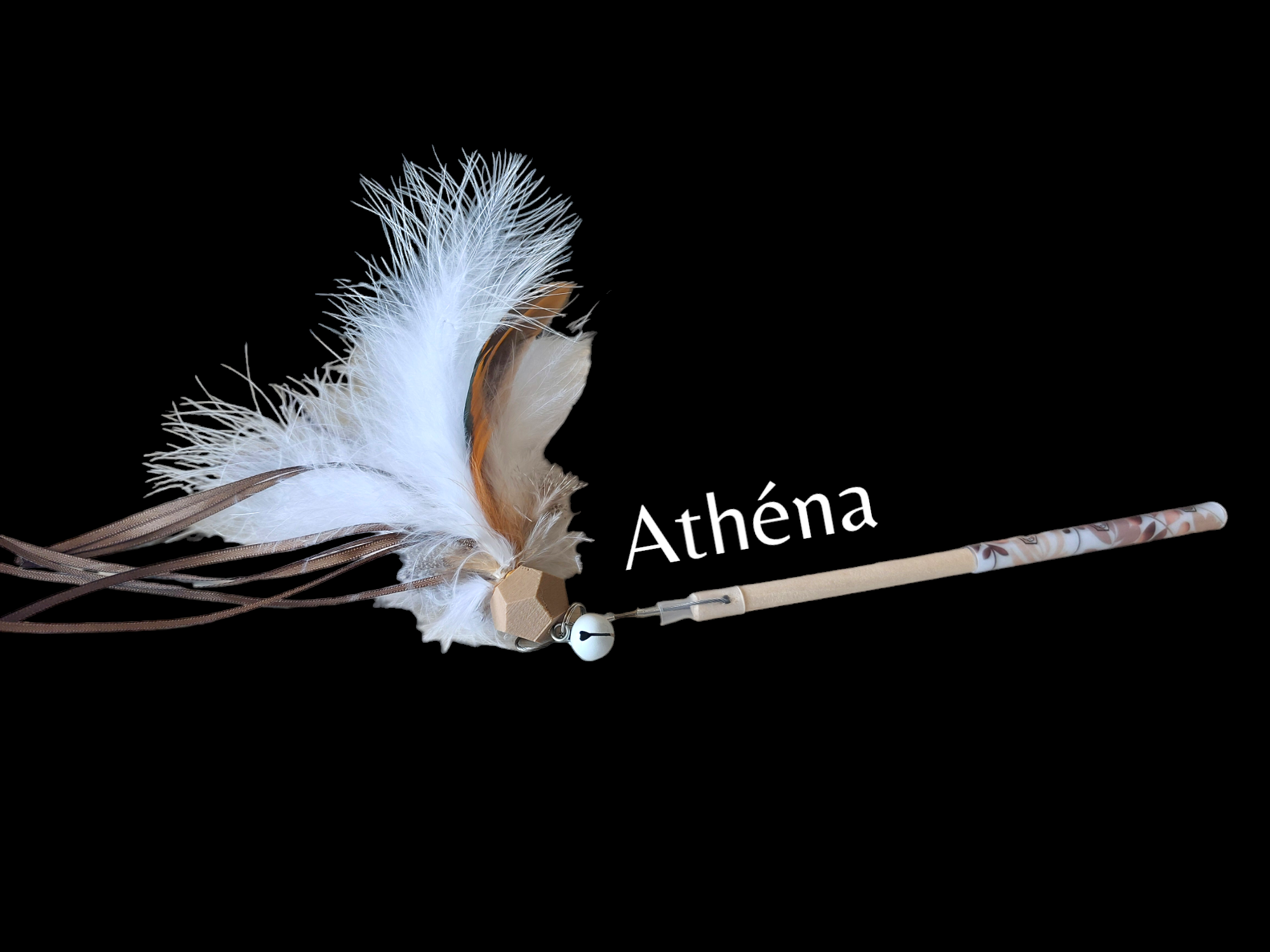 plumeau Athéna jouet pour chat