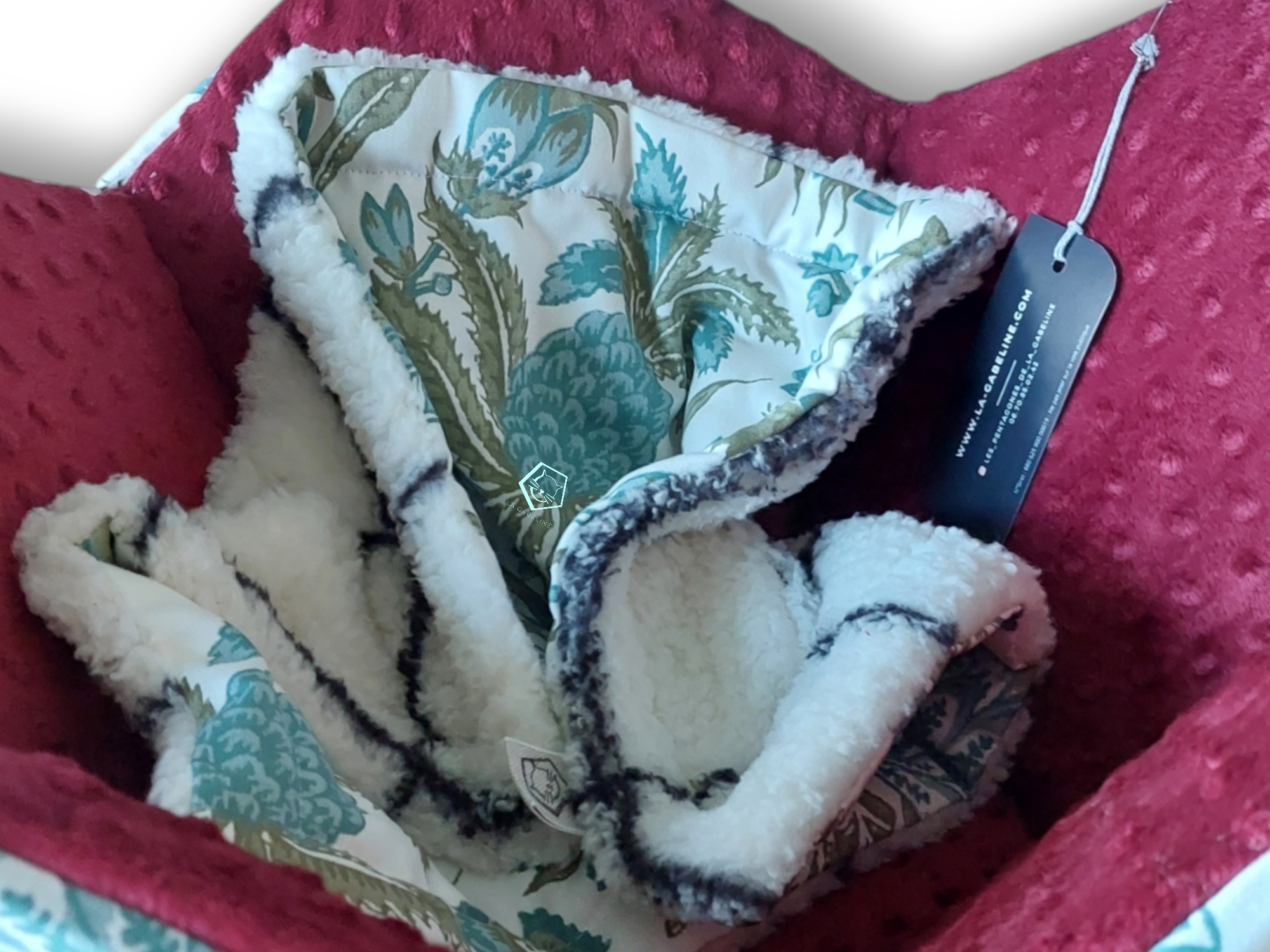 nénuphar pinapple et couverture pour chat