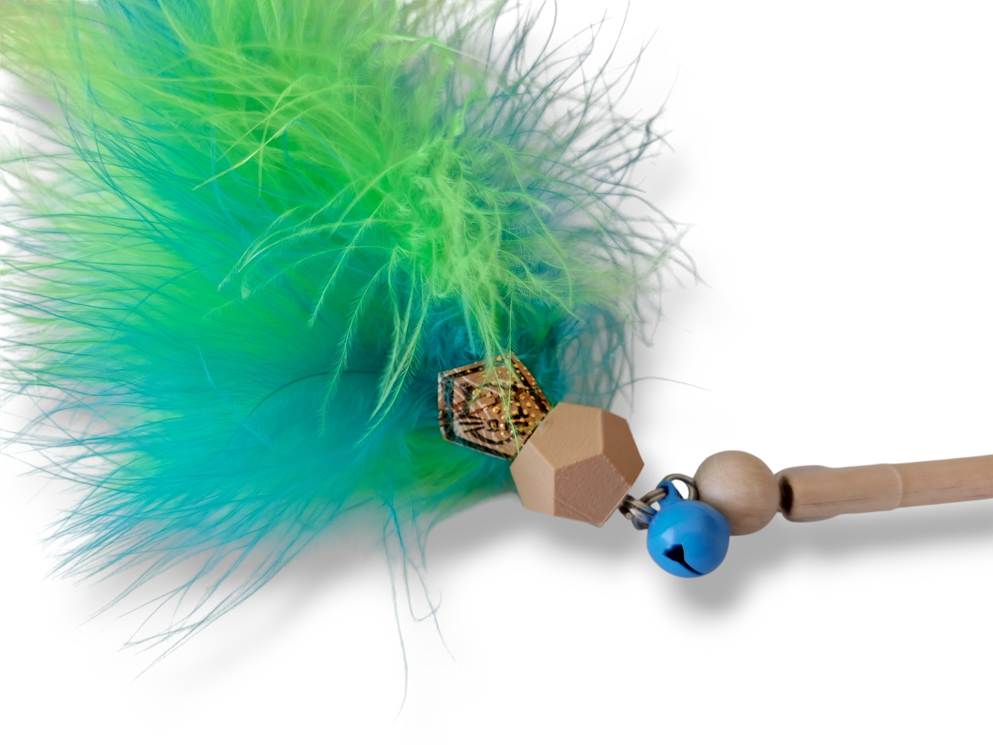 Plumeau Velvet pour chat en plumes véritables