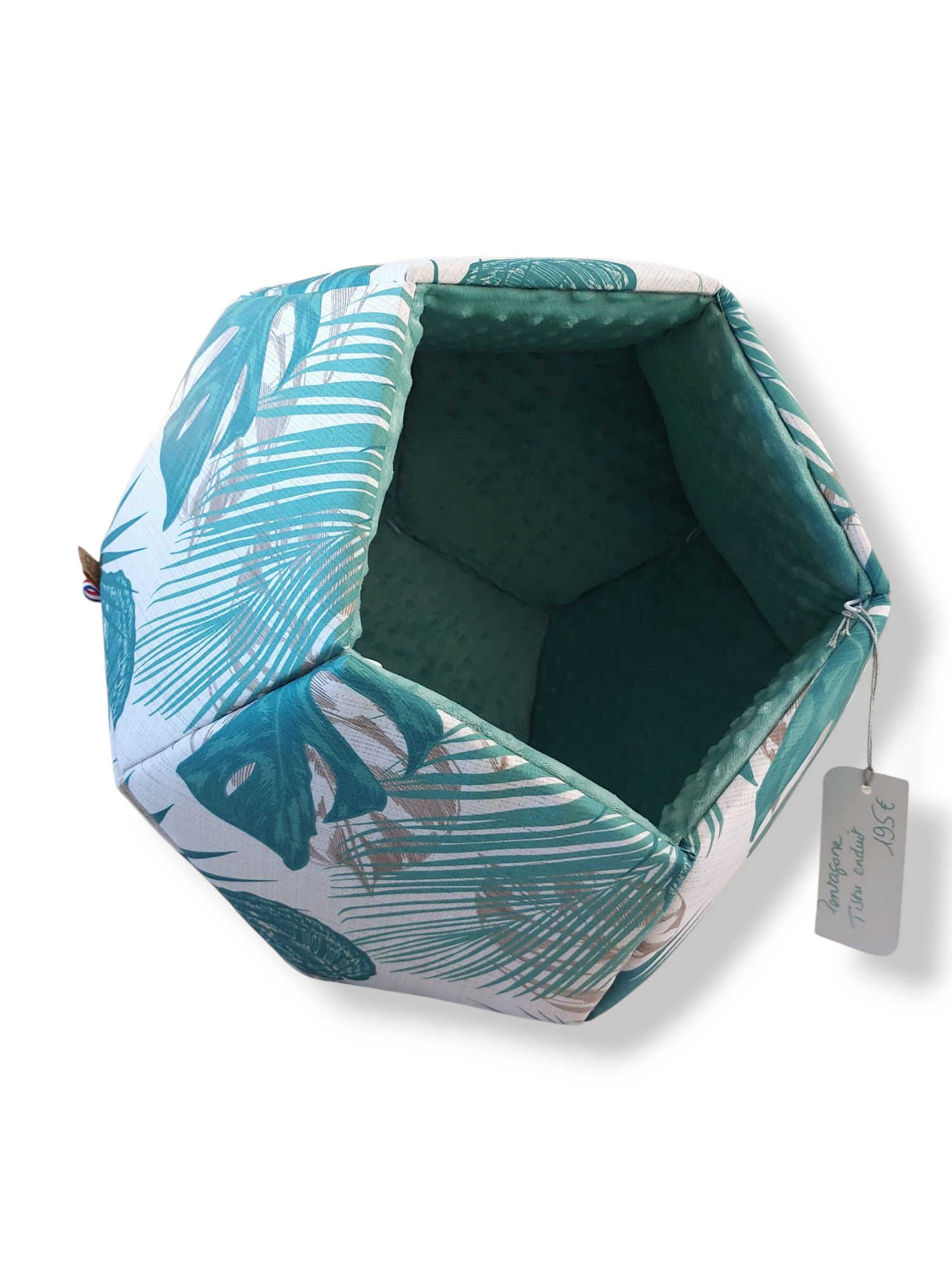 Pentagone Aristide tissu déperlant panier pour chat
