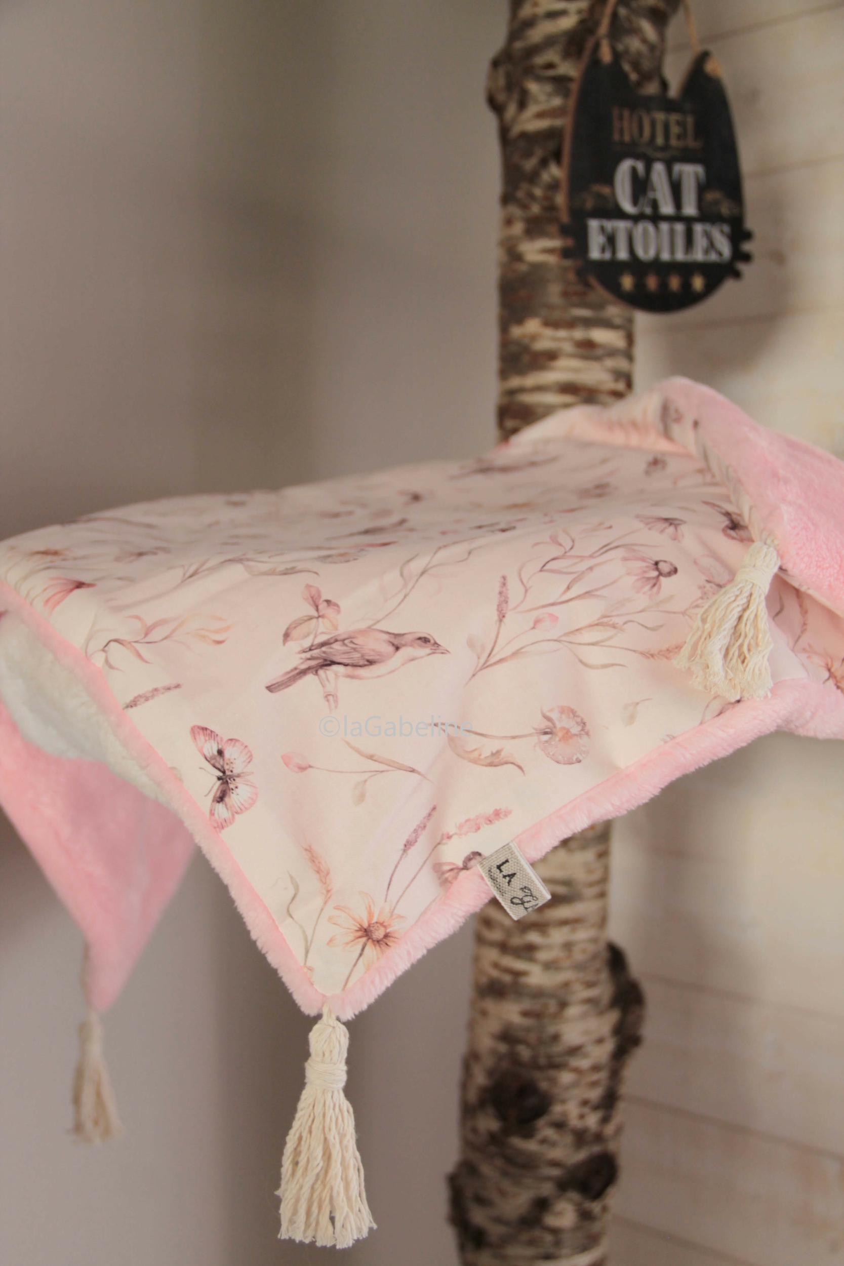 Couverture pour chat lavable