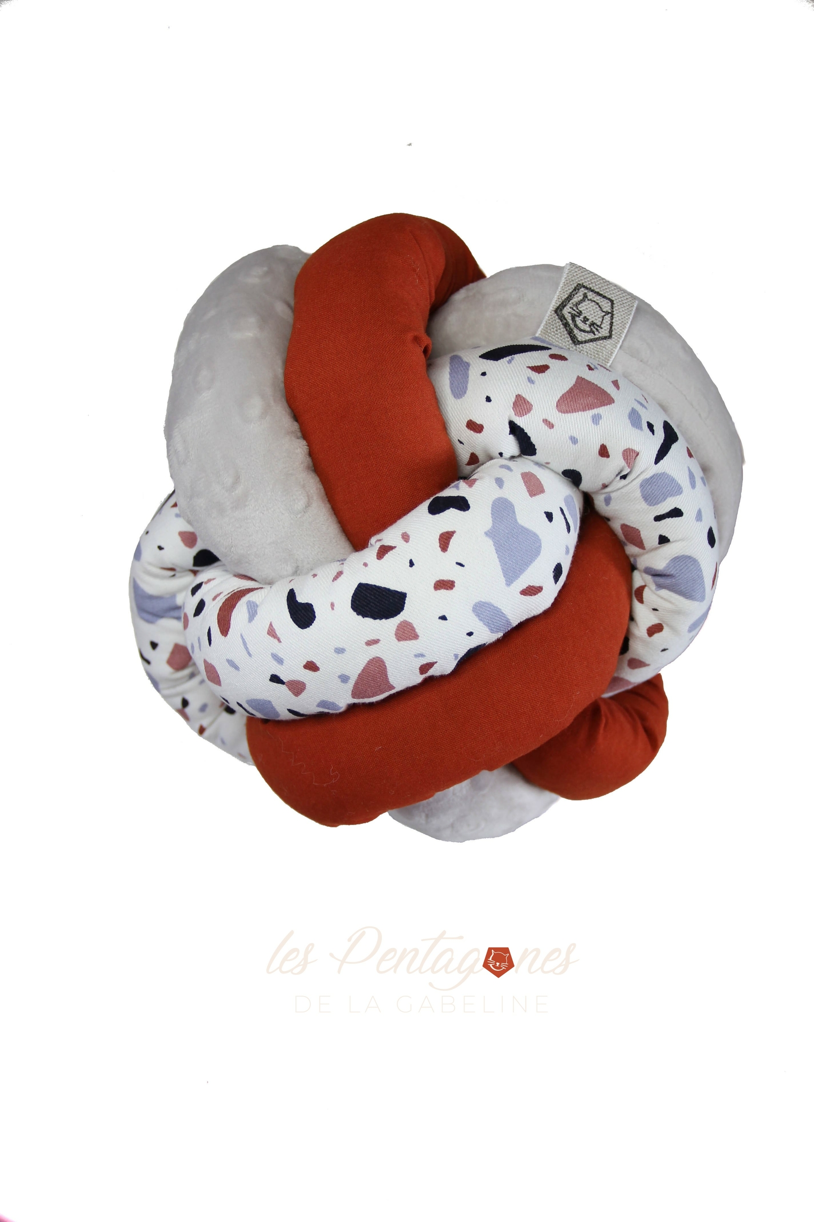 Coussin pour chat Noeud Terrazzo