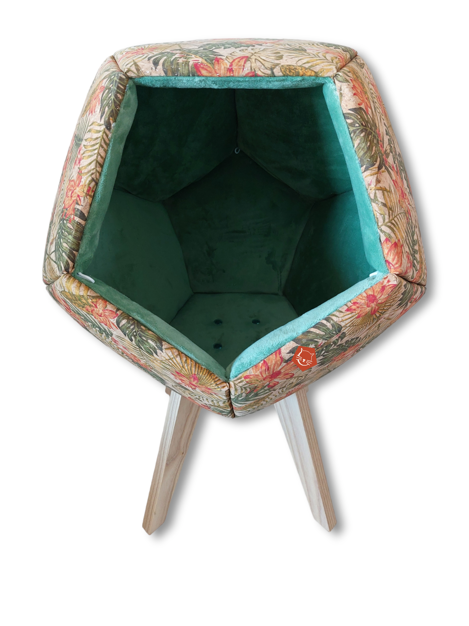 panier pour chat pentagone