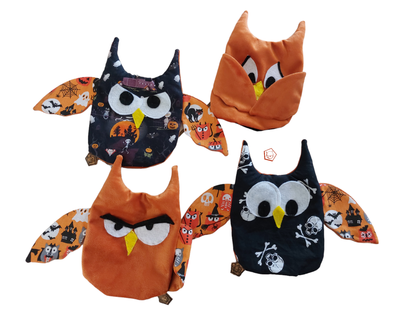 Lot De 8 Jouets à Remonter Halloween - Squelettes, Zombies, Chats - Pour Fête Et Goodies - 8