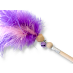 Plumeau Mandy jouet pour chat en plumes véritables