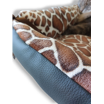 panier pour chat doudou et simili cuir