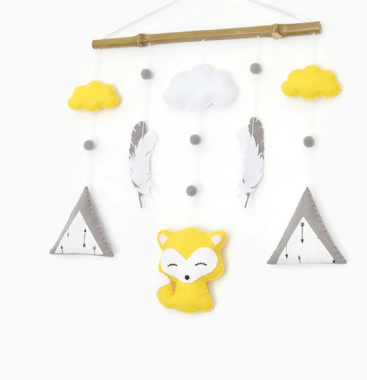 decoration murale chambre bebe renard