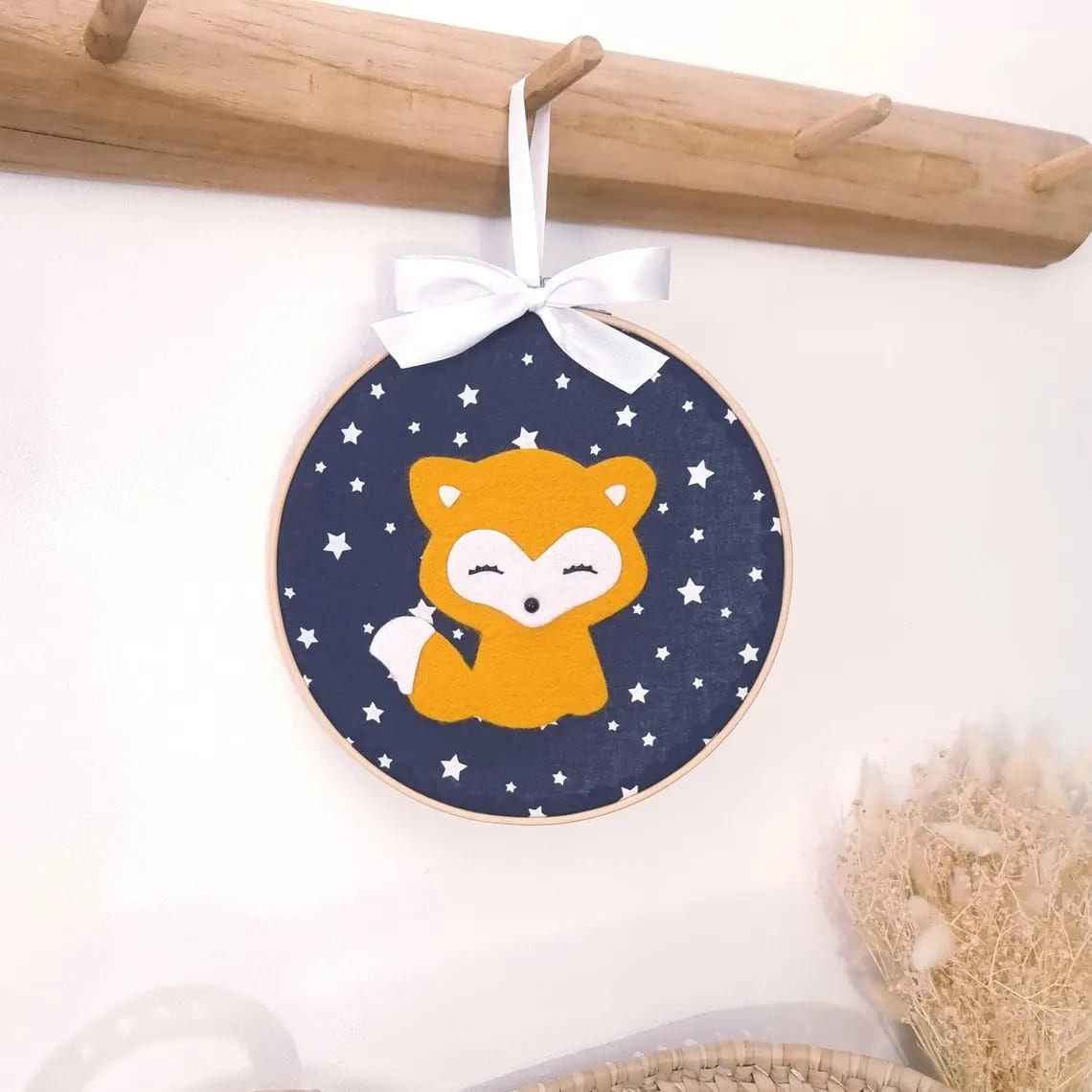 cadre deco murale renard chambre bebe