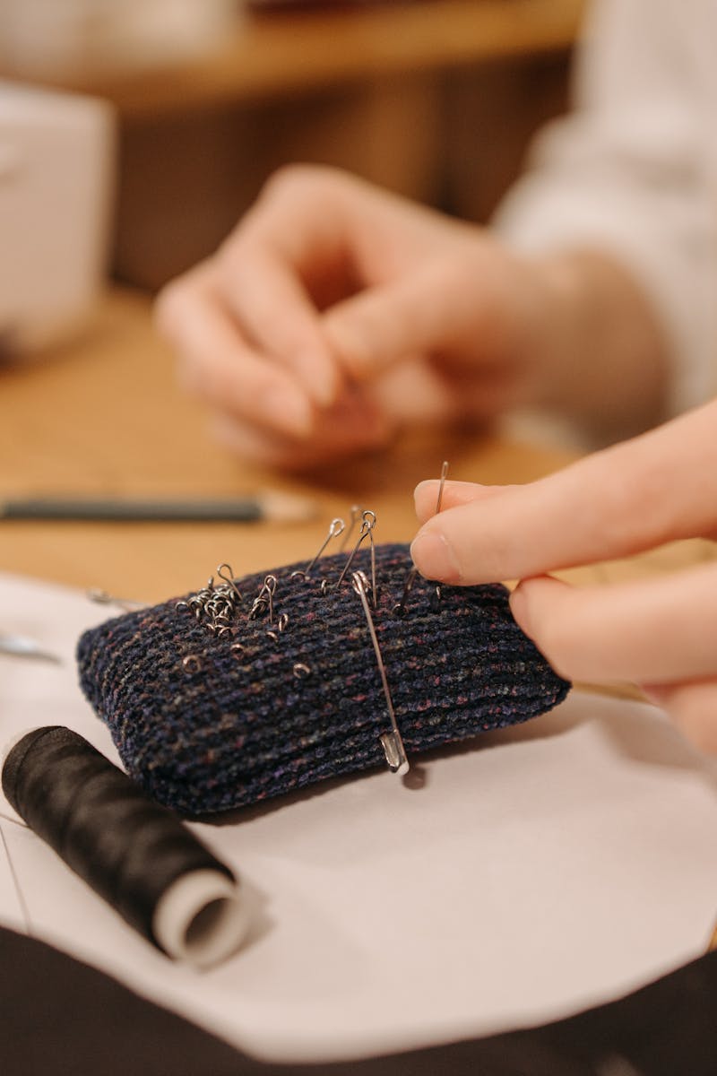 photos gratuites de adaptation aiguilles artisan