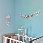 Décoration chambre bébé fille