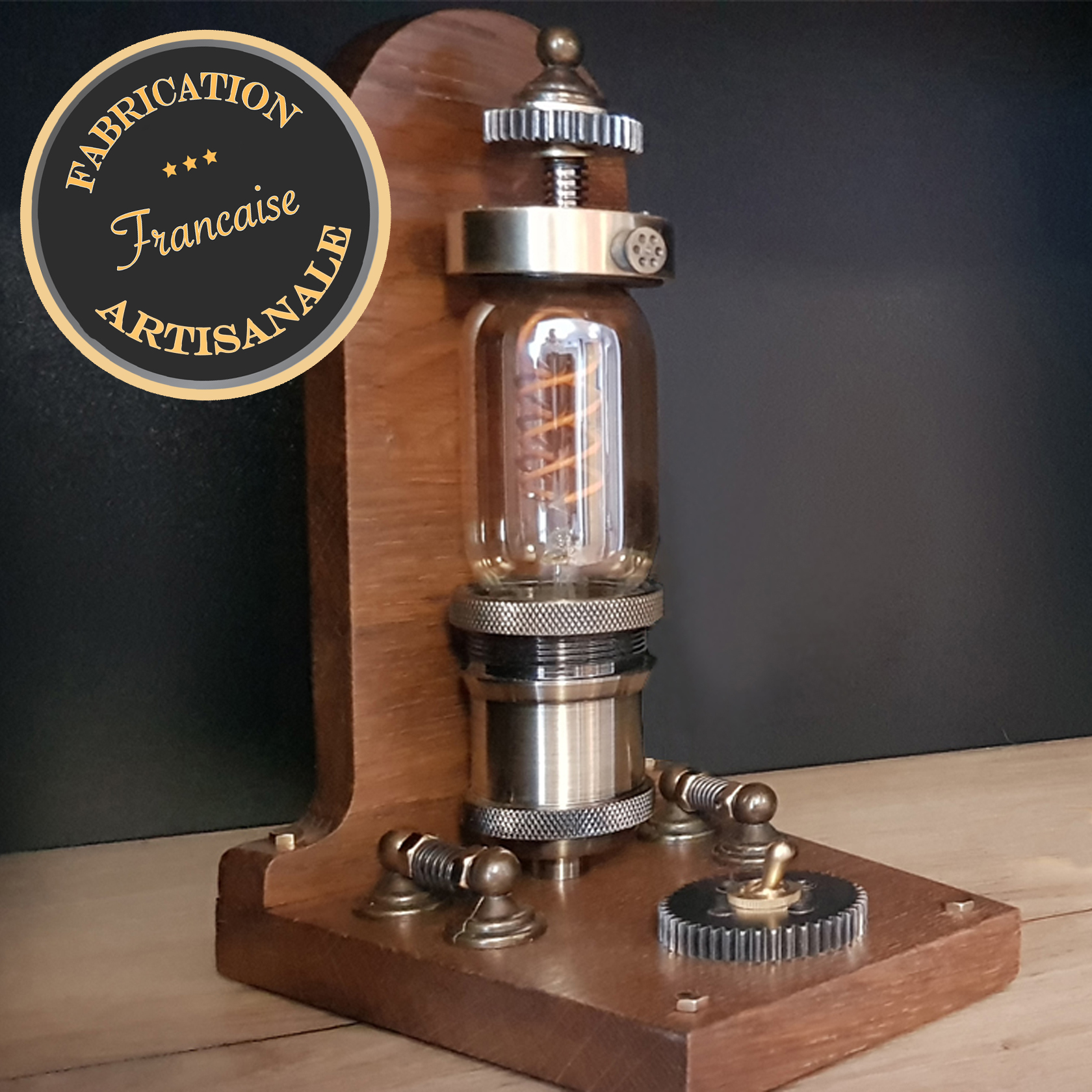 Lampe Edison industrielle 1
