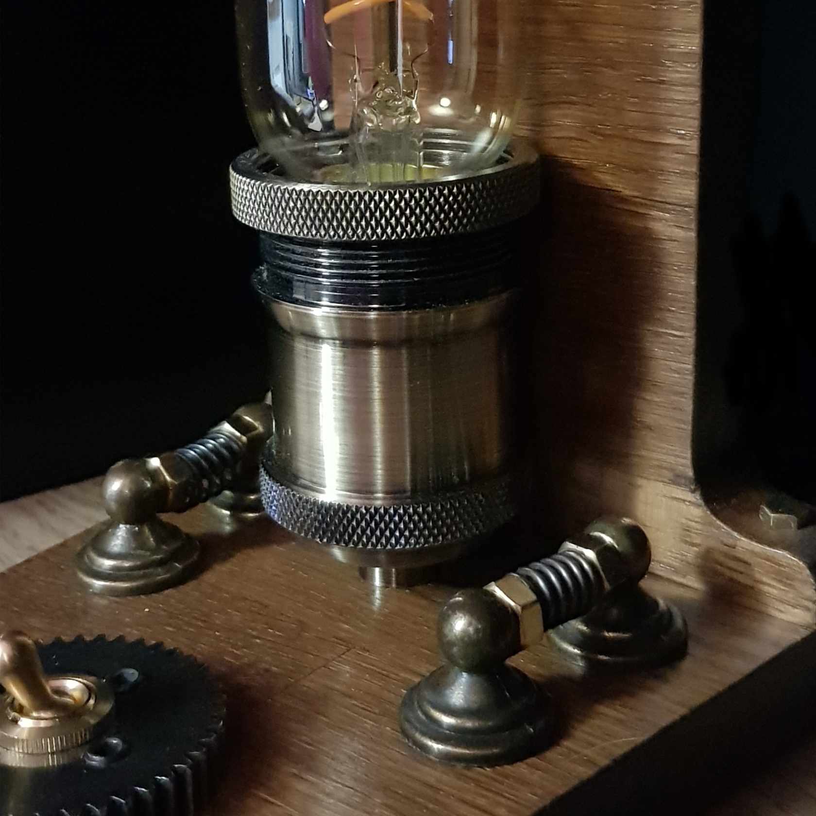 Lampe Edison industrielle k