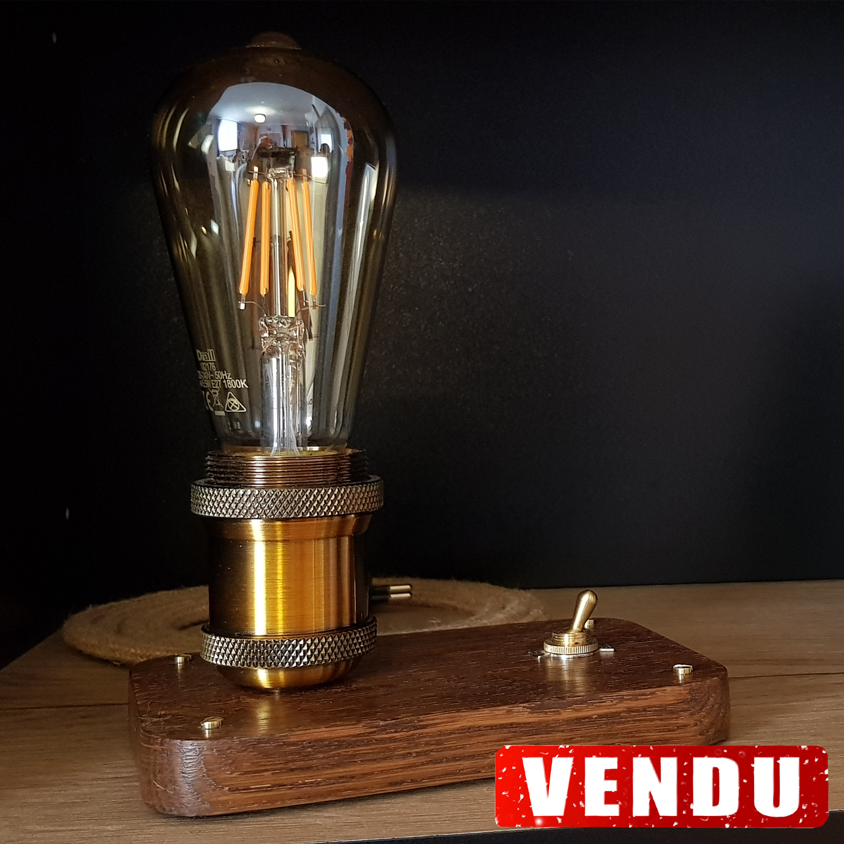 Lampe Edison VENDU