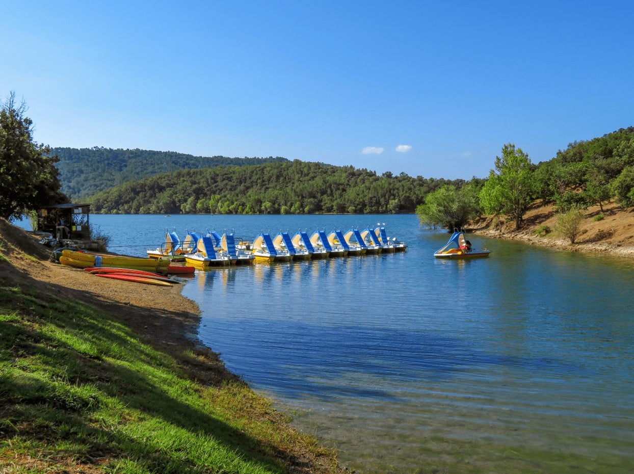 Lac-St-Cassien-Pedalo