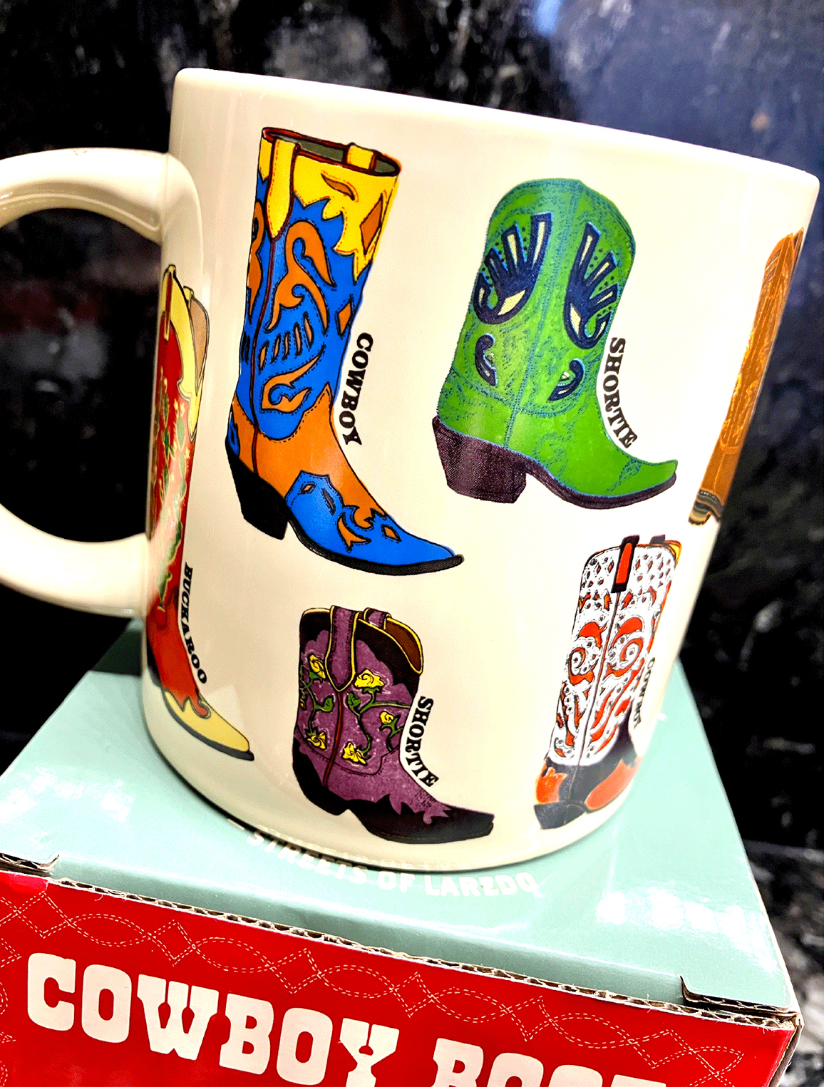 MUG  BOTTES DE COWBOY 