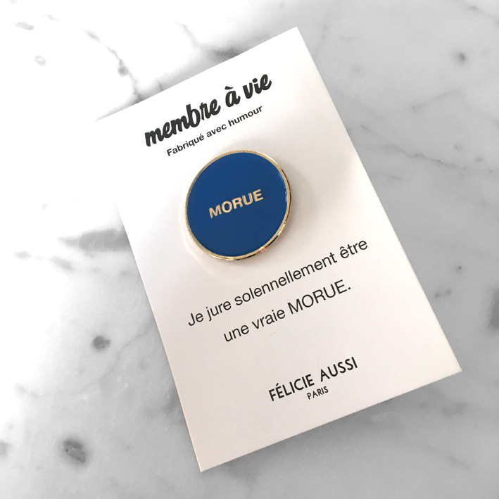 Pin\'s en métal morue