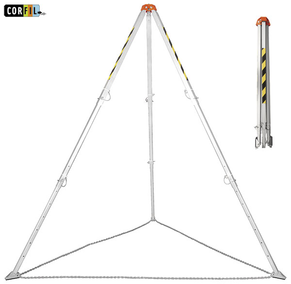 Trépied télescopique compact