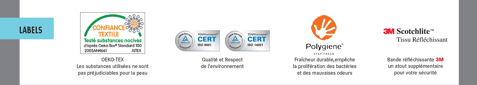 buff labels textile qualite confiance